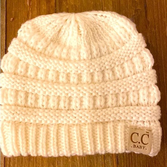 BABY Solid CC Beanie Set of 3 - Picture 4 of 4